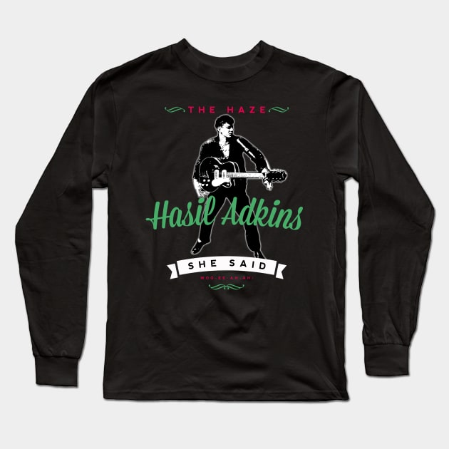 Hasil Adkins Tribute Long Sleeve T-Shirt by chilangopride